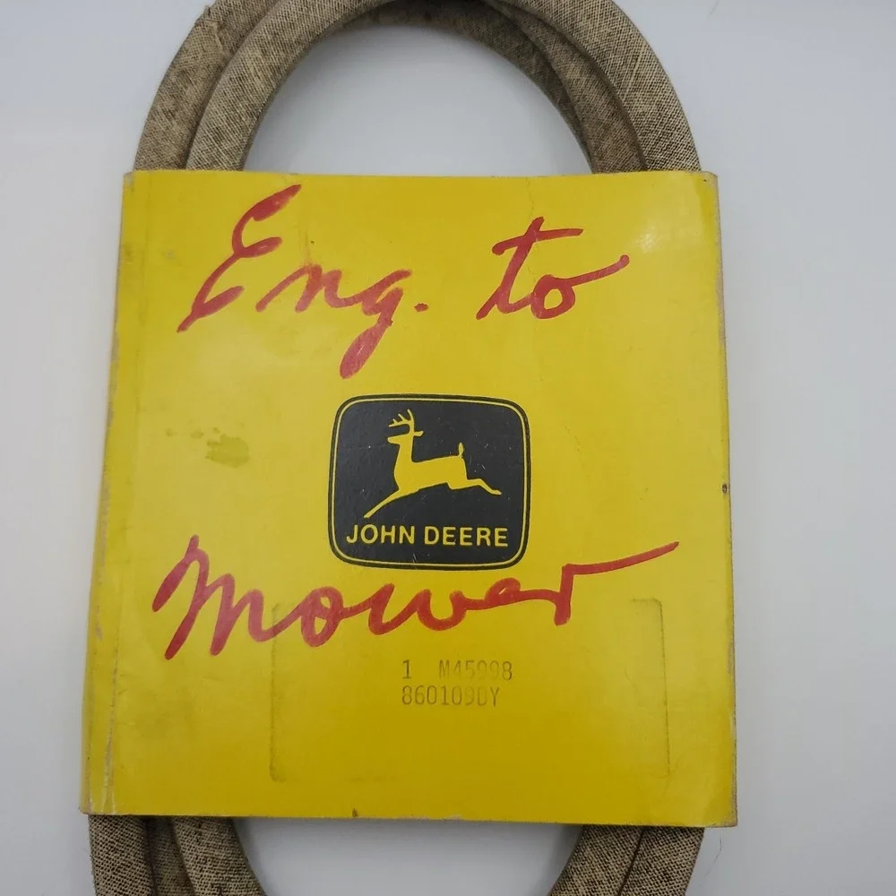 John Deere Original Equipment V-Belt  Part #M45998 MADE IN USA belt NOS